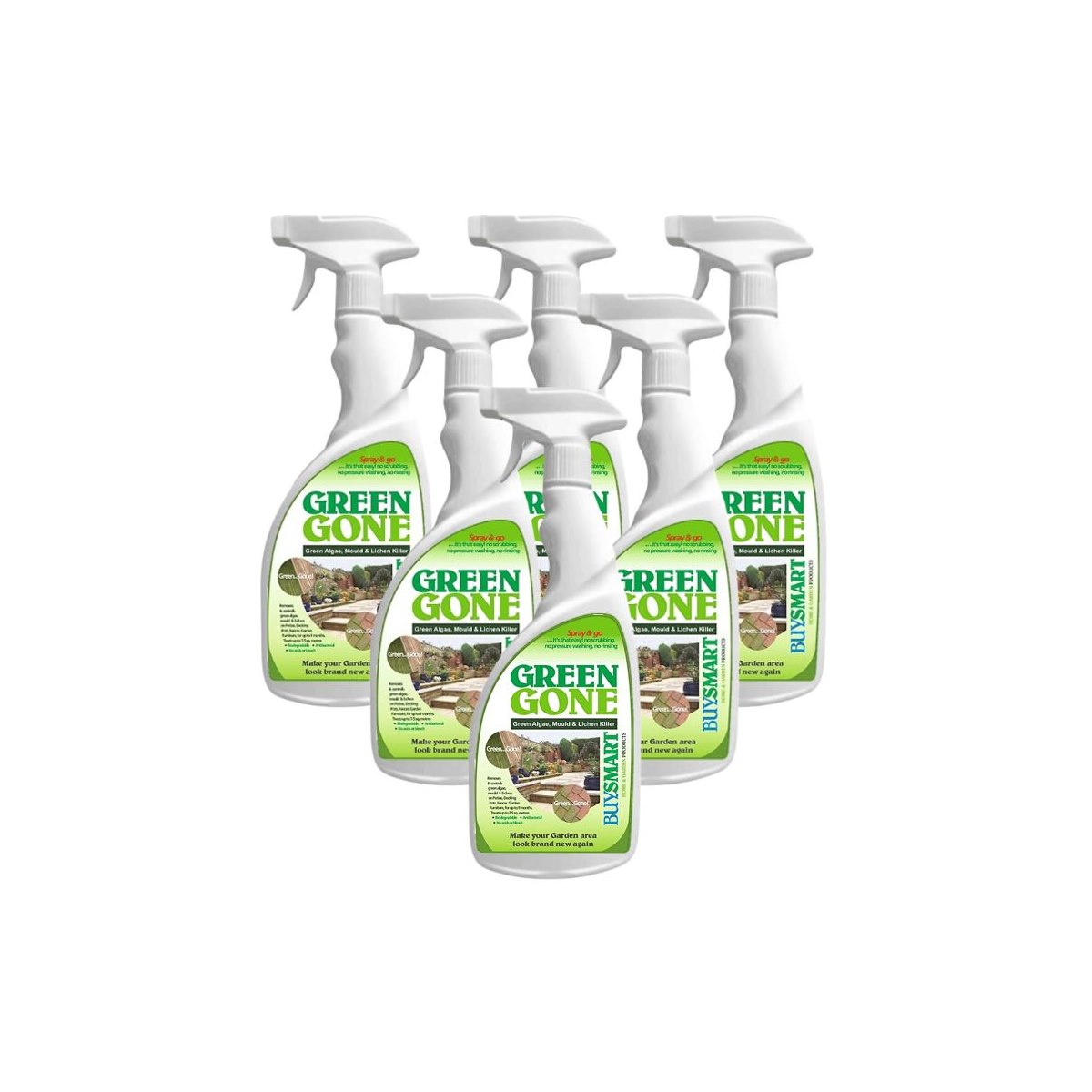 Case of 6 x Buy Smart Green Gone 750ml