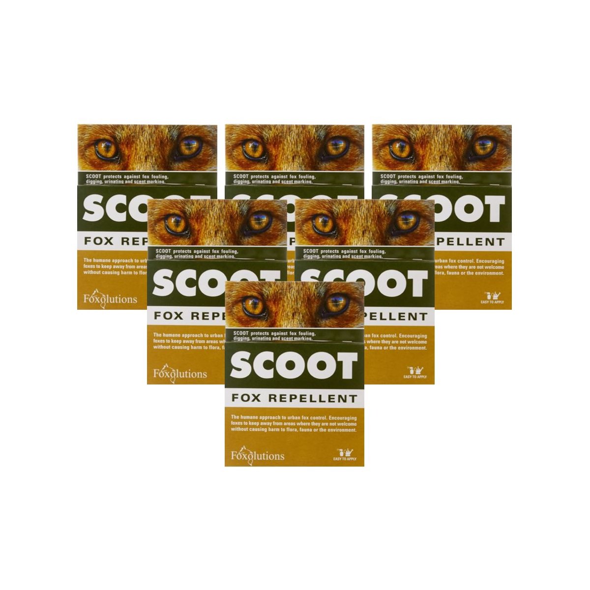 Case of 6 x Scoot Fox Repellent