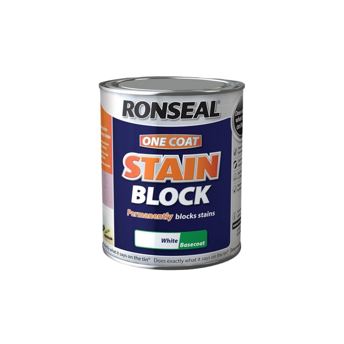 Ronseal One Coat Stain Block 2.5L