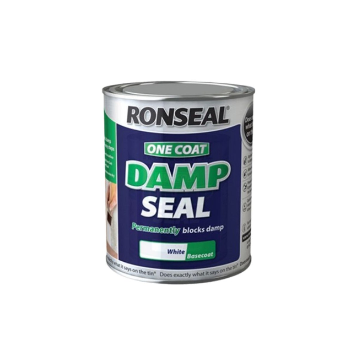 Ronseal One Coat Damp Seal White 2.5L