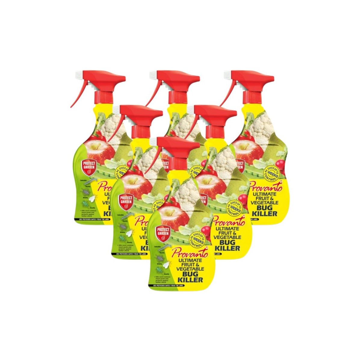 Case of 6 x Provanto Ultimate Fruit & Vegetable Bug Killer 1L