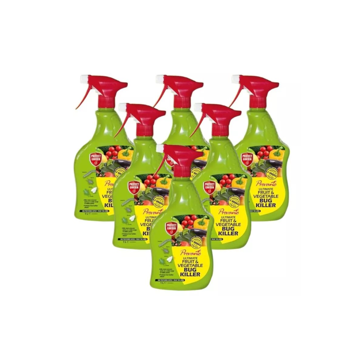 Case of 6 x Provanto Ultimate Fruit and Vegetable Bug Killer Spray 1 Litre