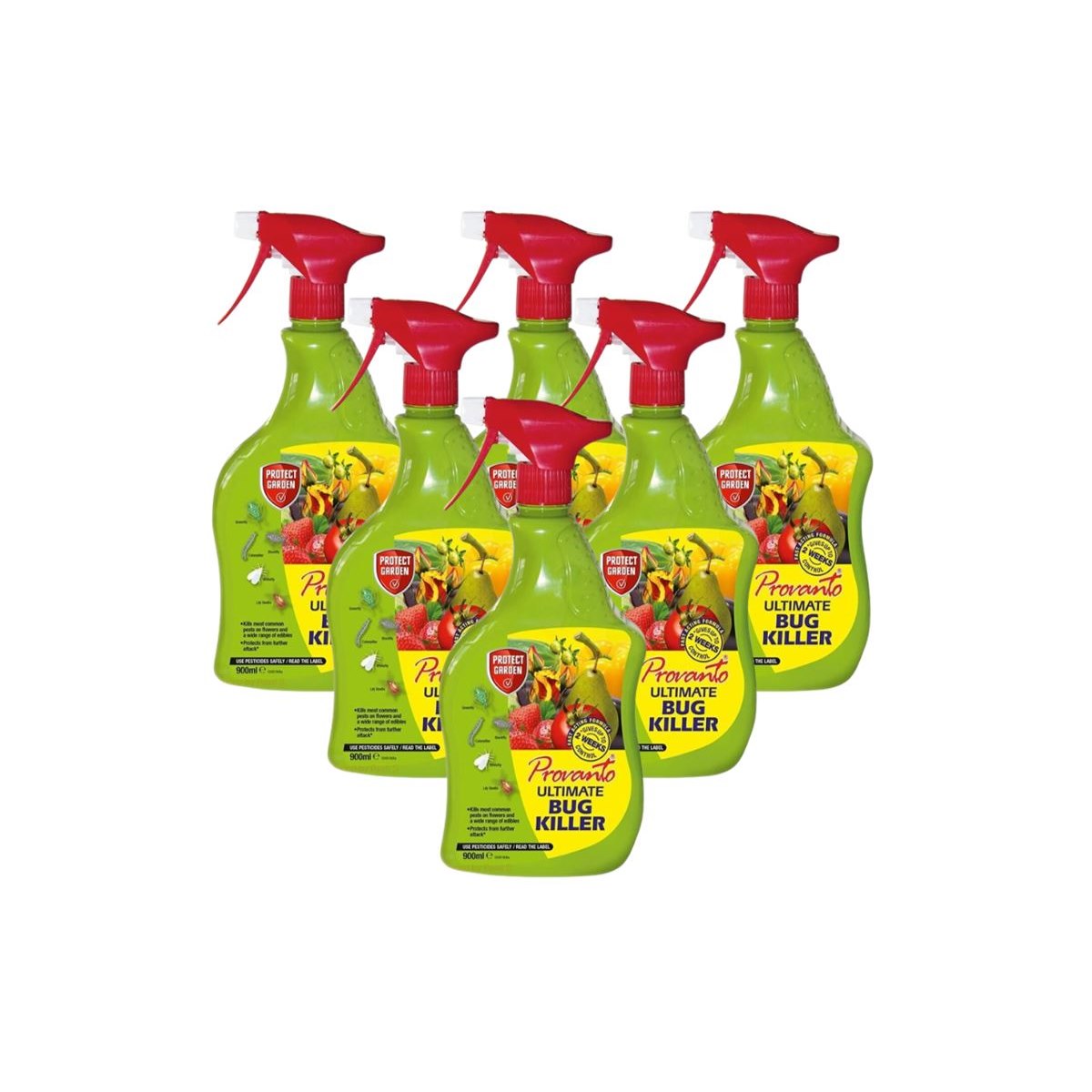 Case of 6 x Provanto Ultimate Bug Killer 1L