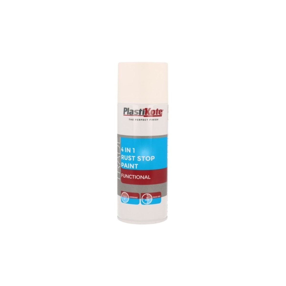 PlastiKote 4 in 1 Rust Treatment Spray 400ml White