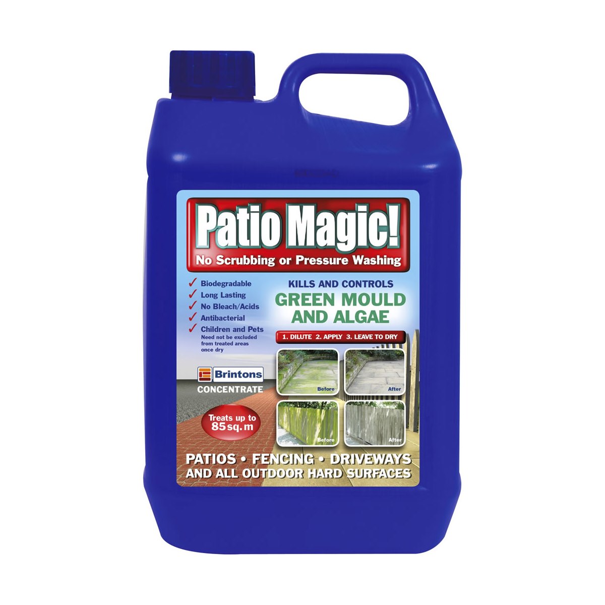 Patio Magic Patio Cleaner Ready To Use Spray 2.5L