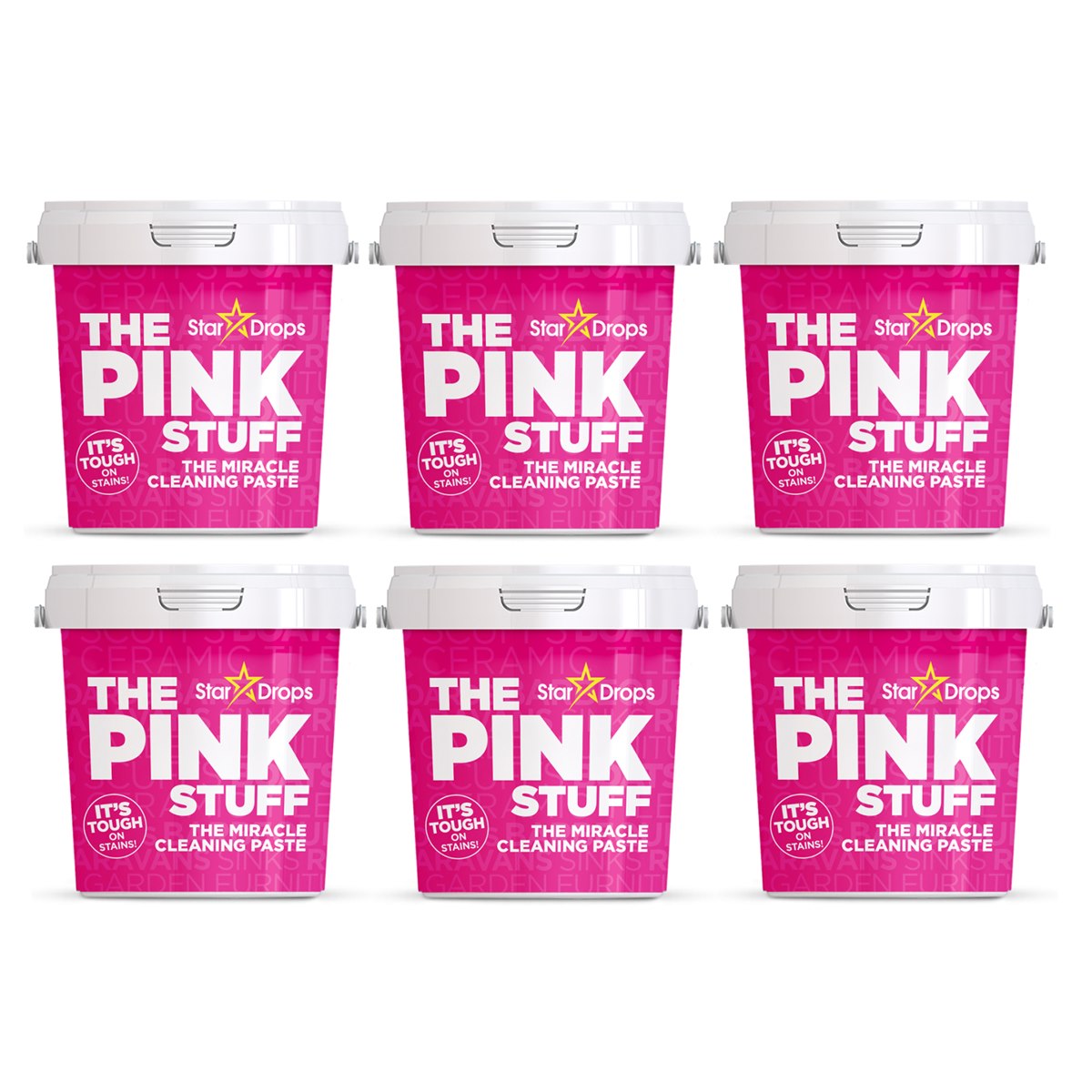 Case of 6 x Stardrops The Pink Stuff Paste 850g