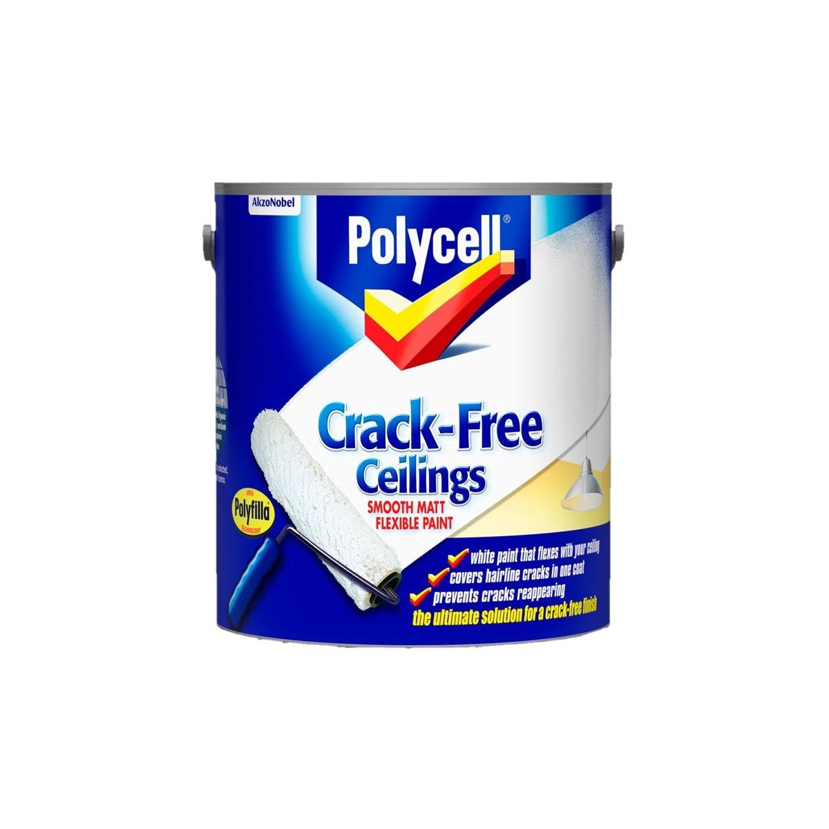 Polycell Crack Free Ceilings 2.5L