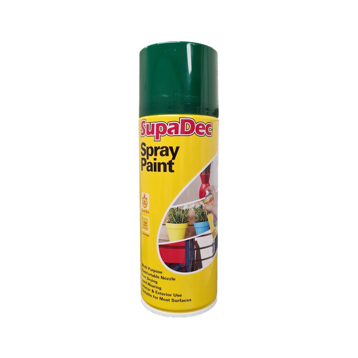 SupaDec Spray Paint 400ml Green