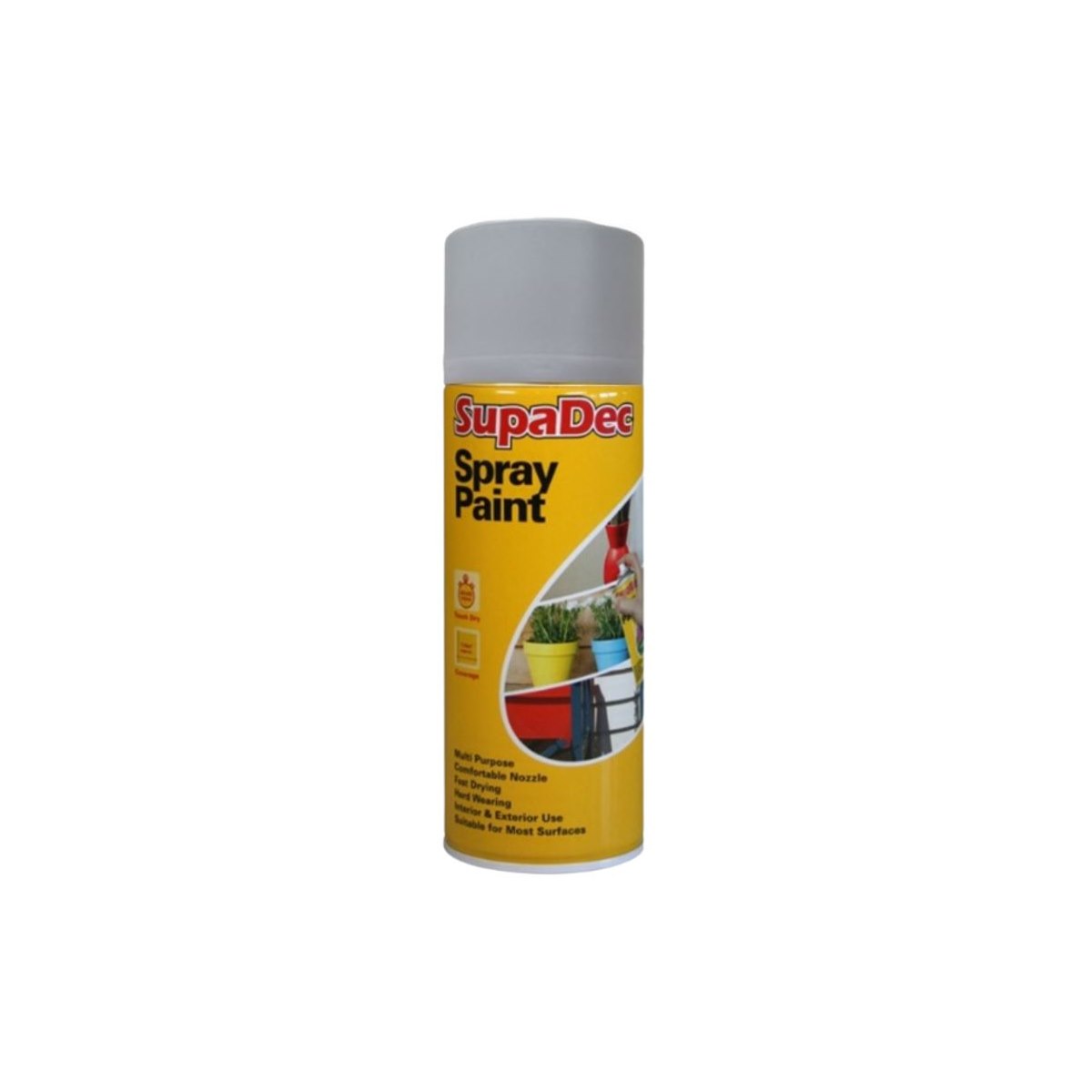 SupaDec Spray Paint GREY 400ml