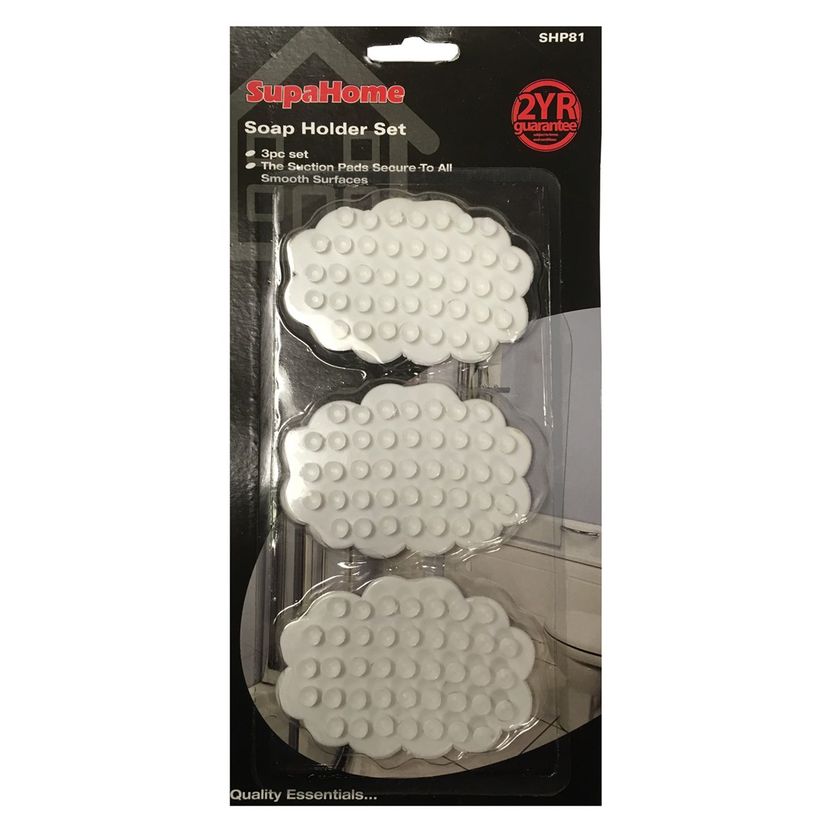 SupaHome Soap Holder Set of 3