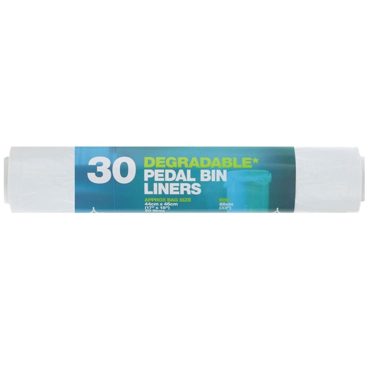 30 Biodegradable Pedal Bin Liners