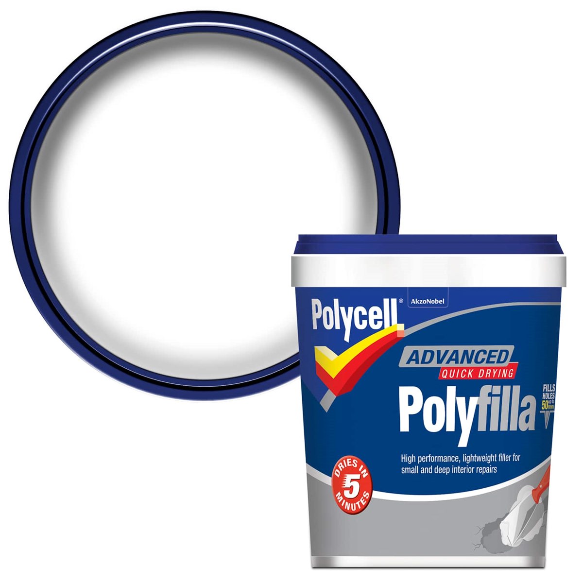 How to use Polycell Pollyfilla Advanced and Quick Drying 600ml