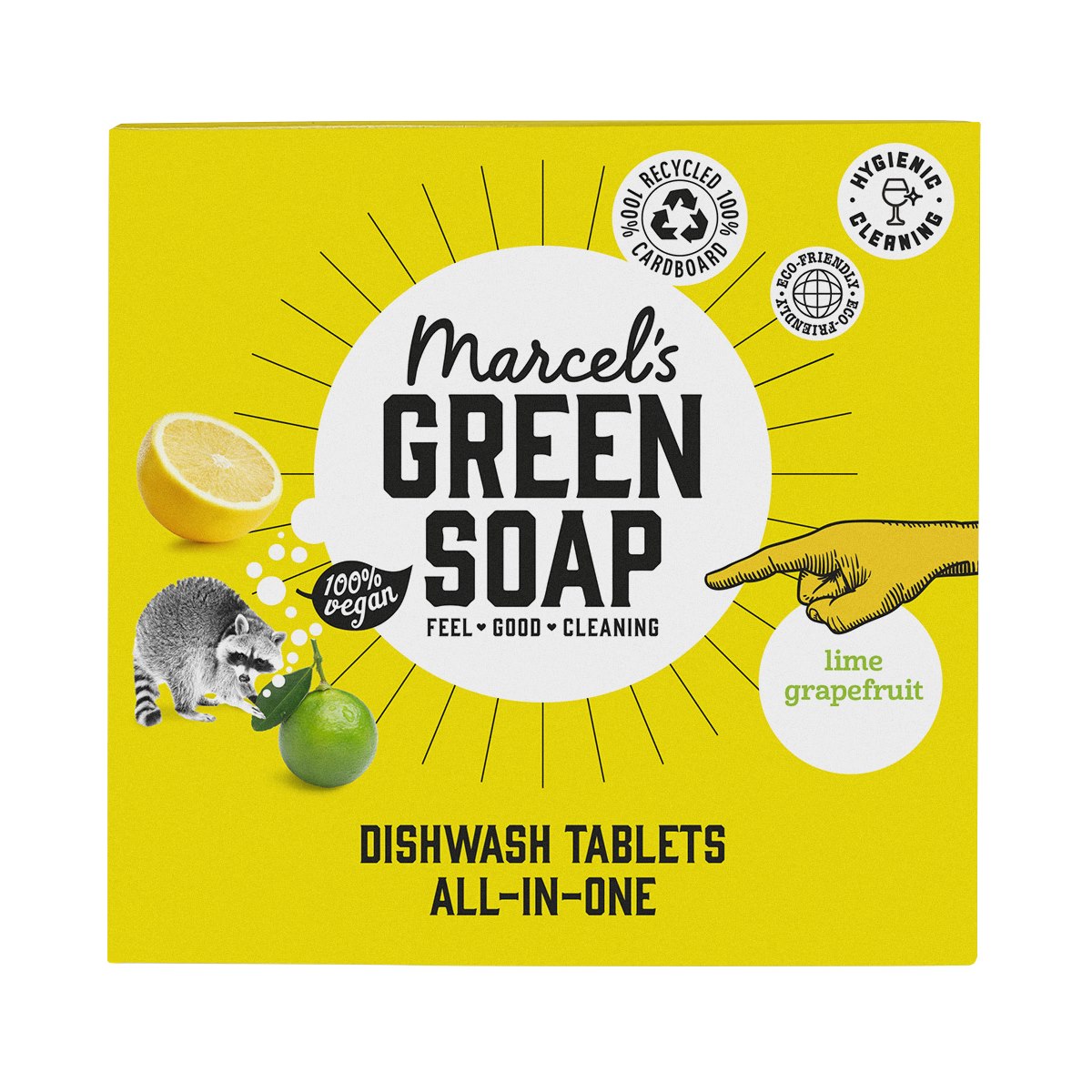 Marcels Green Soap Dishwash Tablets 25 Tablets 480g