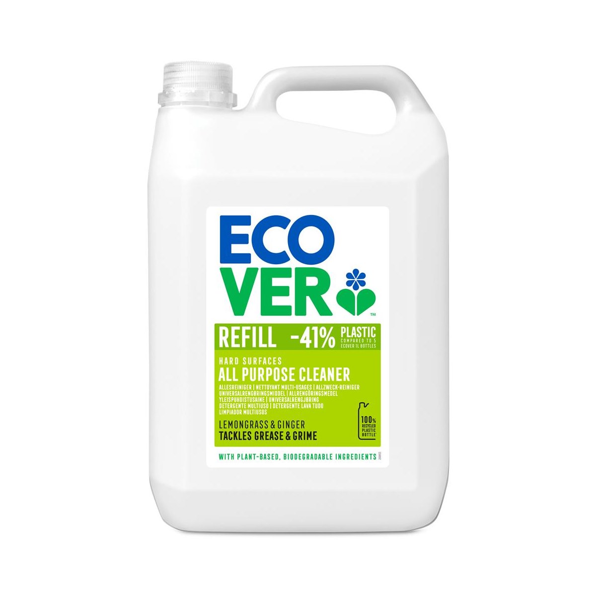 Ecover All Purpose Cleaner Lemongrass and Ginger 5 Litre Refill