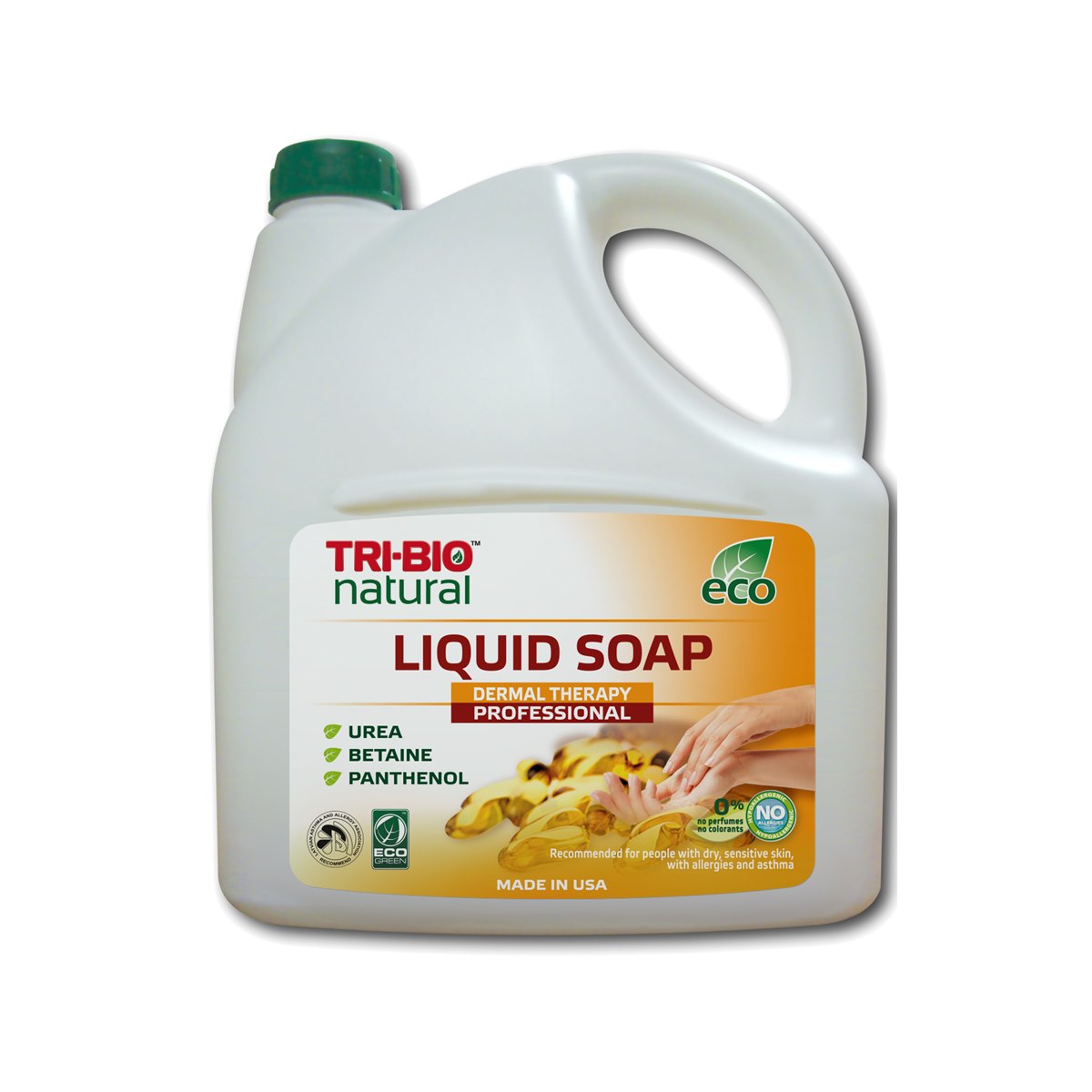 Tri-Bio Natural Eco Liquid Dermal Therapy Hand Wash Refill 2.84 Litre