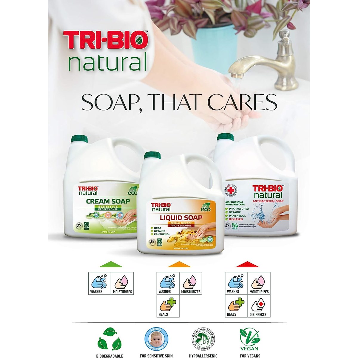 Tri-Bio Hand Soap Refills