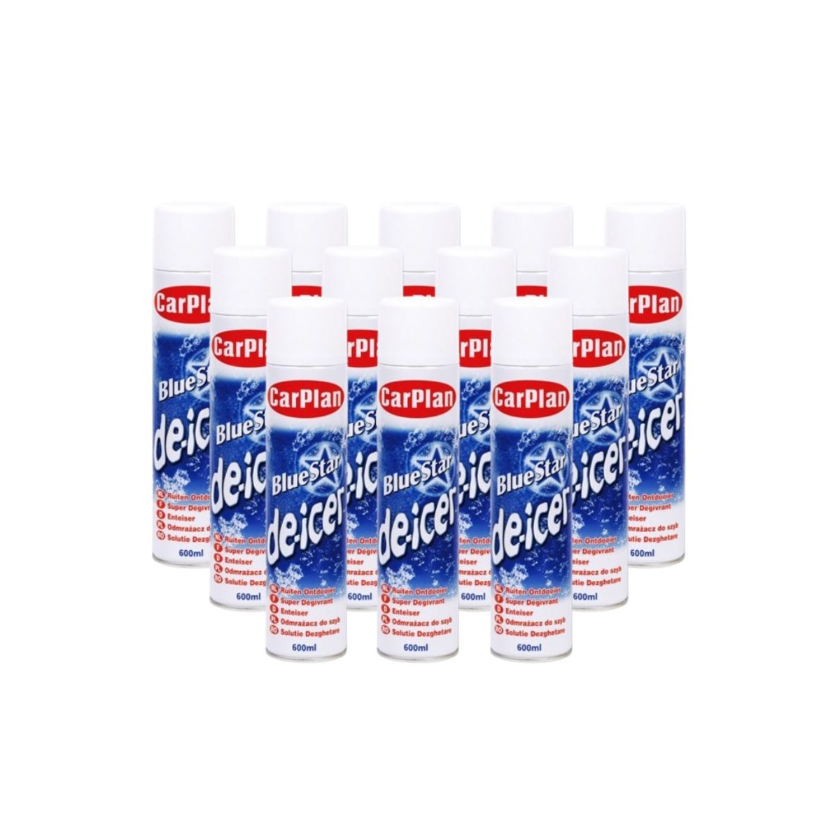 Case of 12 xBlue Star De-Icer 600ml