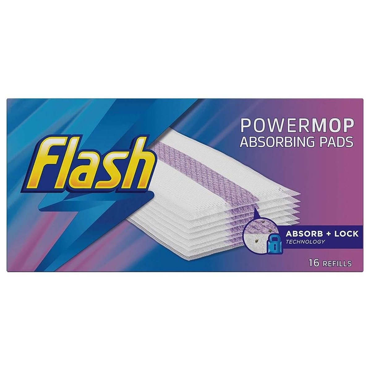 Flash Power Mop Absorbing Pads pk16