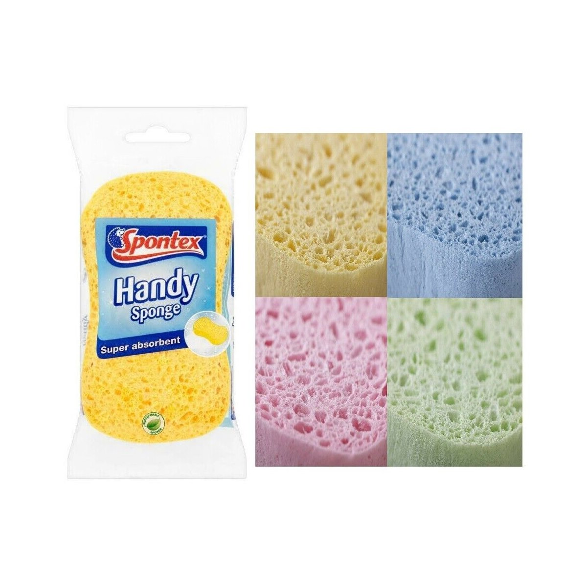 Case of 6 x Spontex Handy Sponge