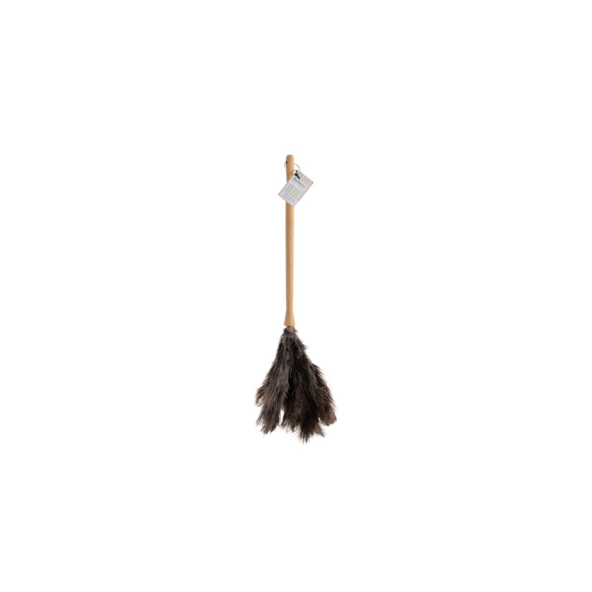 Rushmere Premium Wooden Handle Ostrich Feather Duster Medium 30 inch