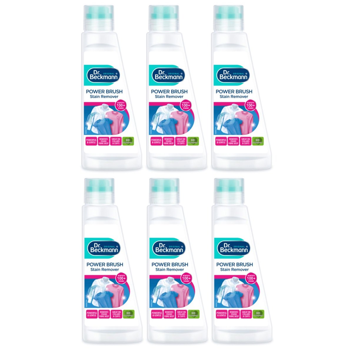 Case of 6 x Dr Beckmann Power Brush Stain Remover Pre-Wash 250ml