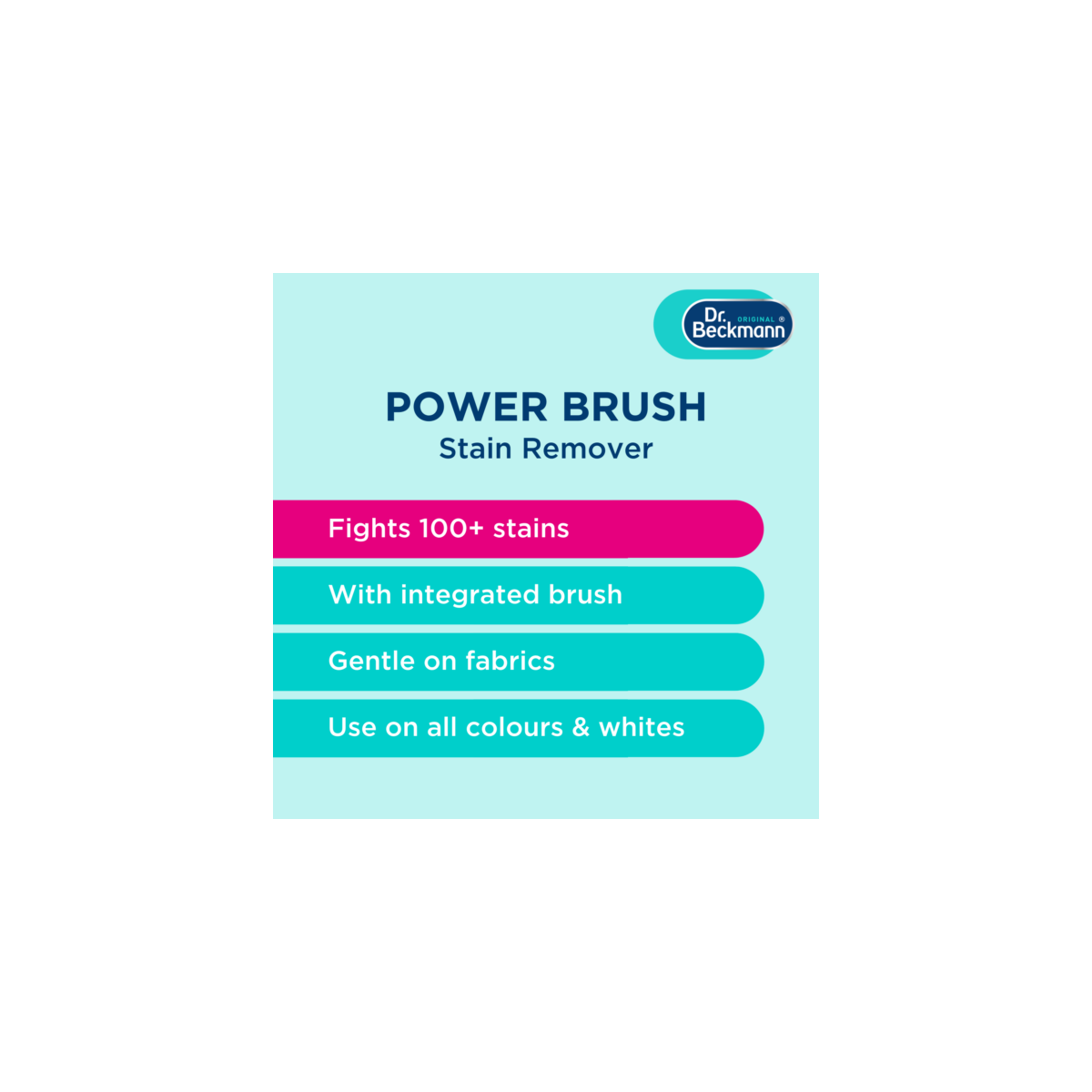 Dr Beckmann Power Brush Stain Remover Pre-Wash