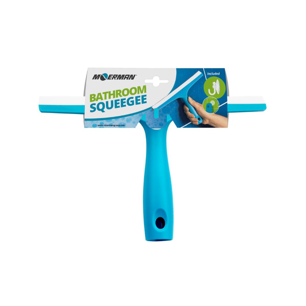 Moerman Bathroom Squeegee Blue 25cm