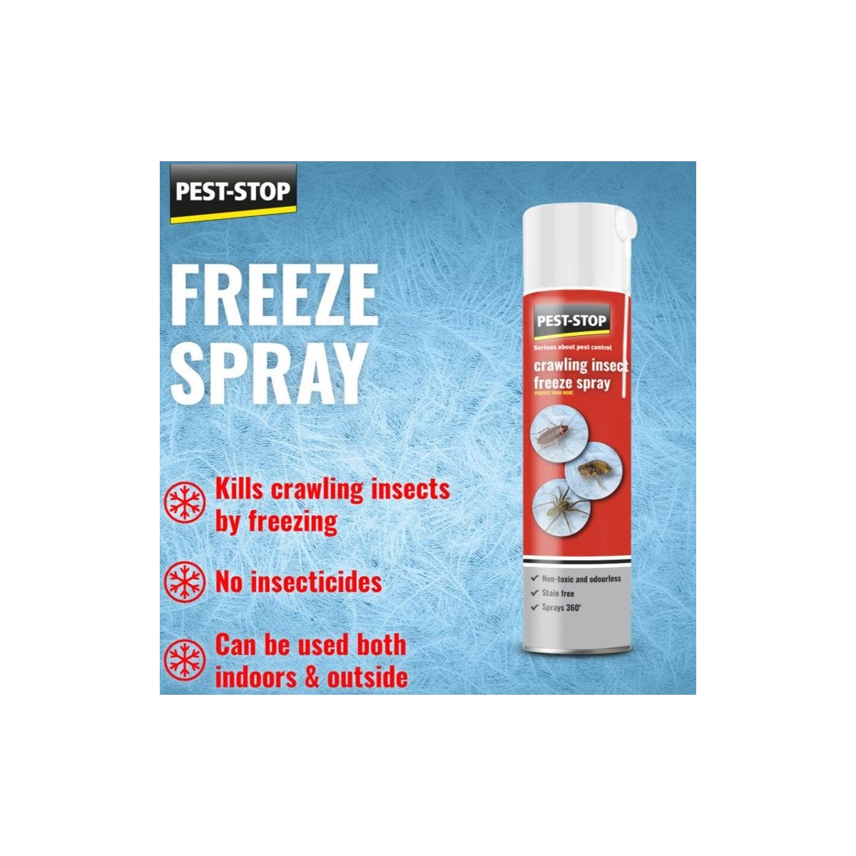 Where to Buy Pest Stop Crawling Insect Freeze Spray 400ml