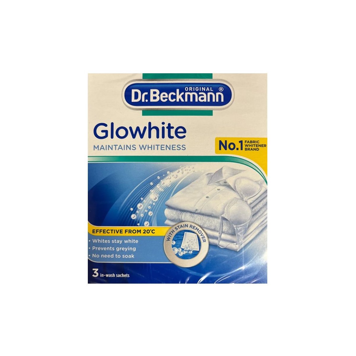 Dr Beckmann Glowhite 3 x 40g Sachets