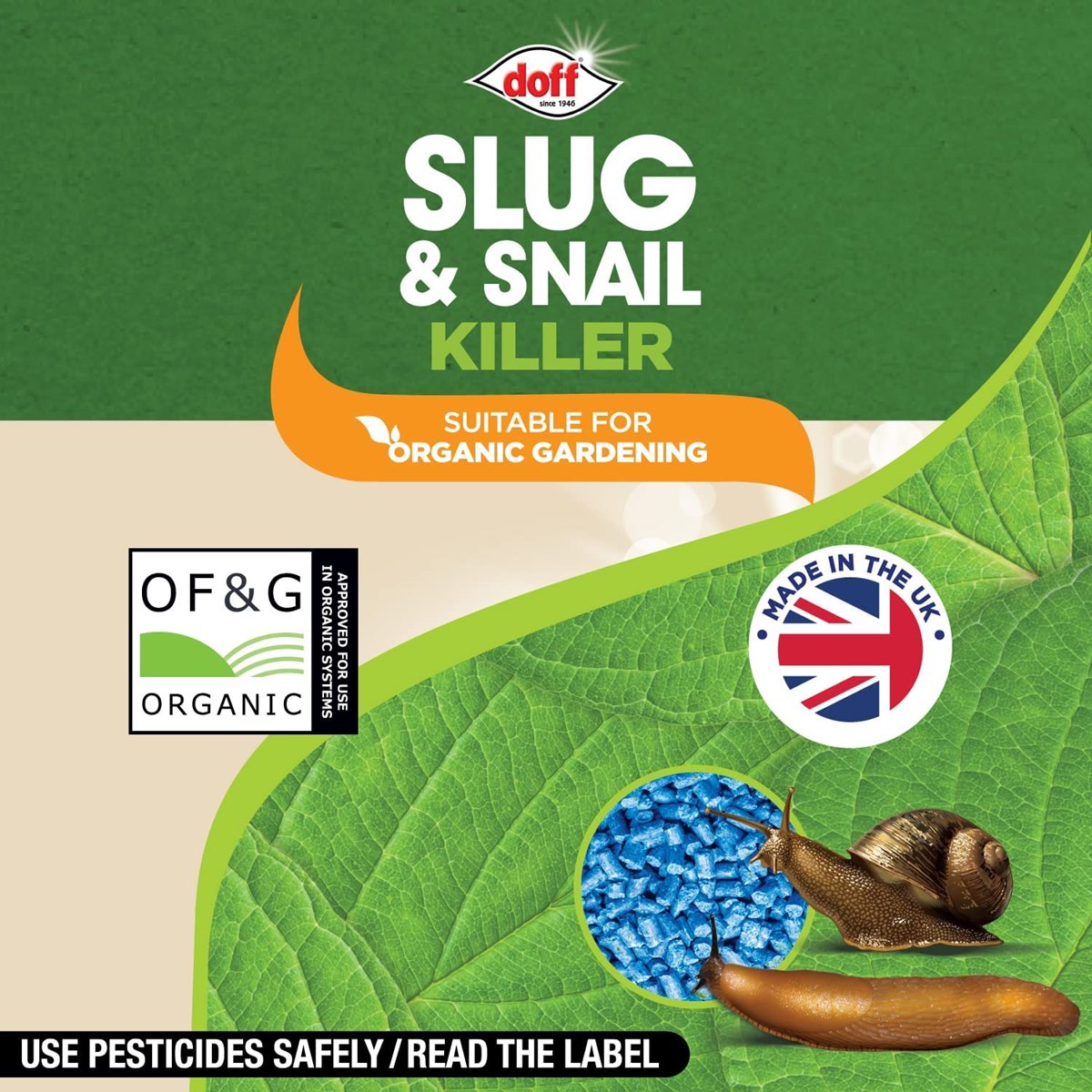Organic Slug and Snail Killer