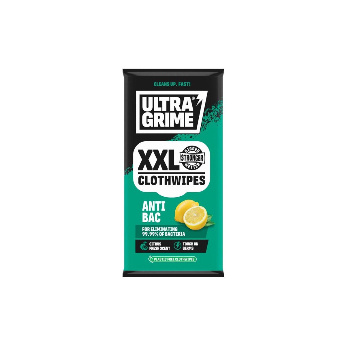 Ultra Grime XXL Cloth Wipes Anti Bac 20pk