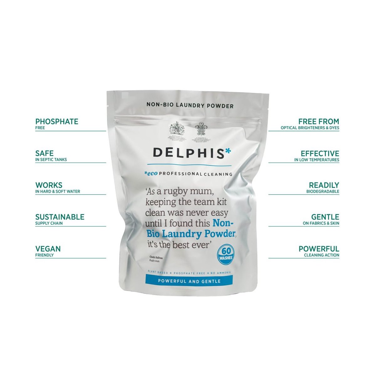 Where to buy Delphis Non Bio Laundry Powder 1.2kg 60 washes