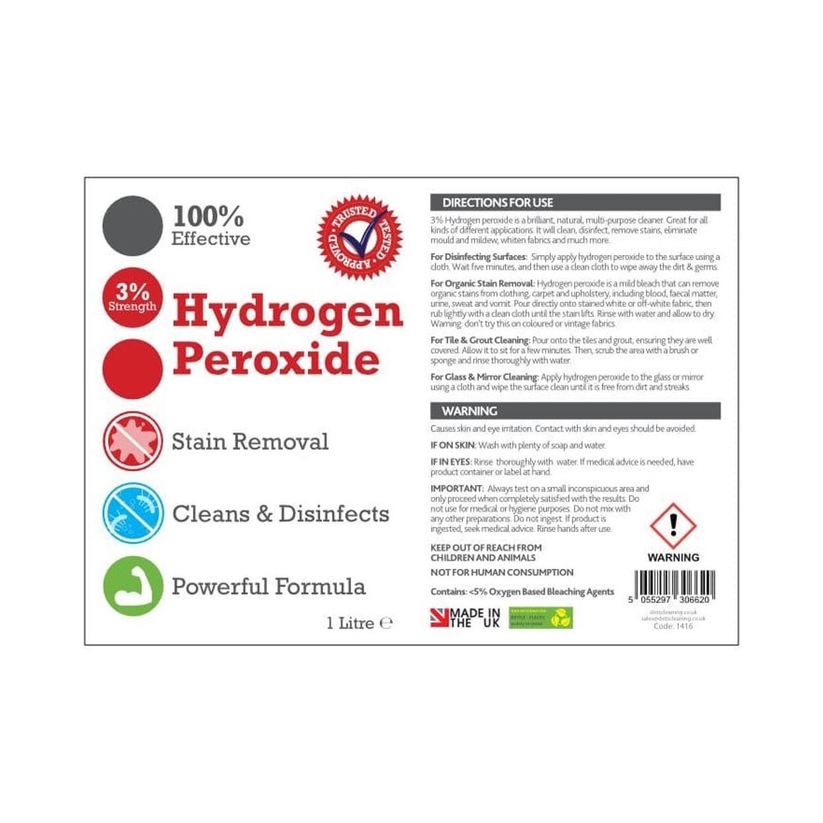 How to Use Dots Hydrogen Peroxide 3% 1L