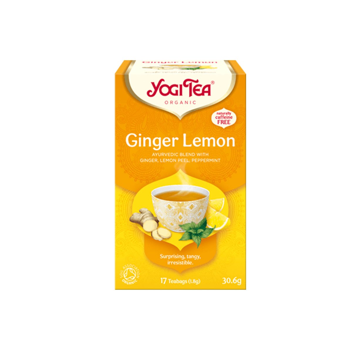 Yogi Tea Ginger Lemon 17 Bags